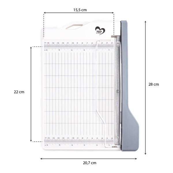 Hebelschneidemaschine TrimAir 15, 38 cm Holzbasis bis zu 12 Lagen 80 gr Papier Hebelschneidemaschine TrimAir 15, 38 cm Holzbasis bis zu 12 Lagen 80 gr Papier