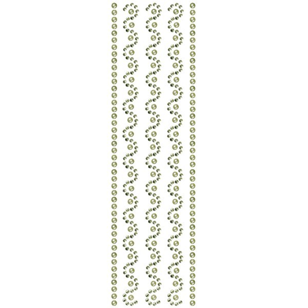 Royal-Schmuck, 5 selbstklebende Bordüren, 29 cm, grün