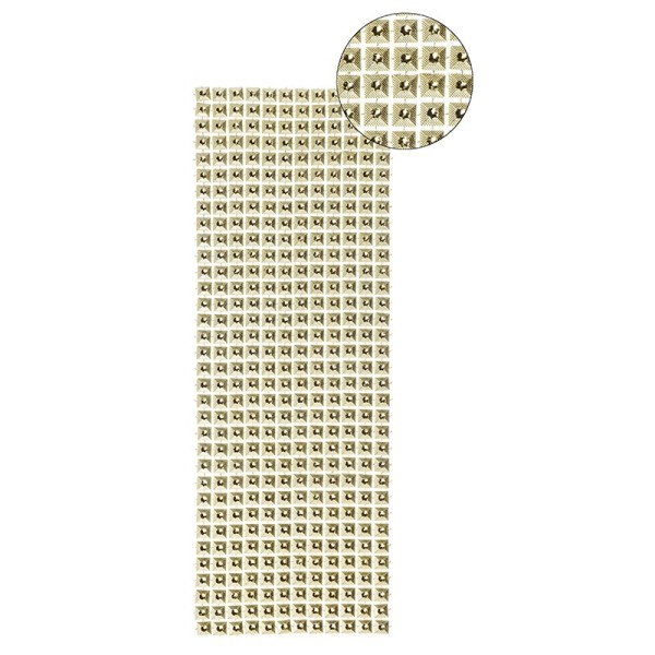 Schmuck-Netz, selbstklebend, 12 x 30 cm, gold, Design 3