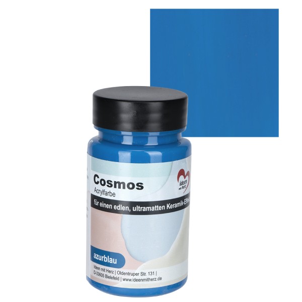 Acrylfarbe "Cosmos", azurblau, 90ml