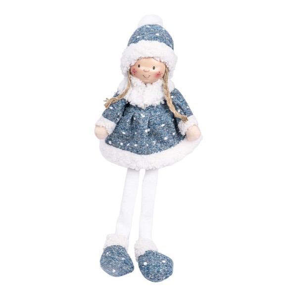 Deko-Puppe, Aurelie, Gesamthöhe: 54cm, sitzend: 32cm