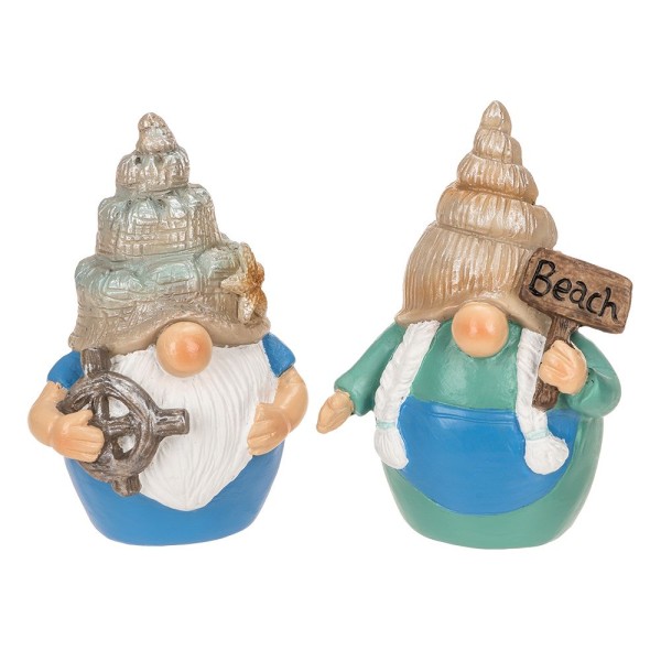 Deko-Figuren, maritime Wichtel, 2 Stück