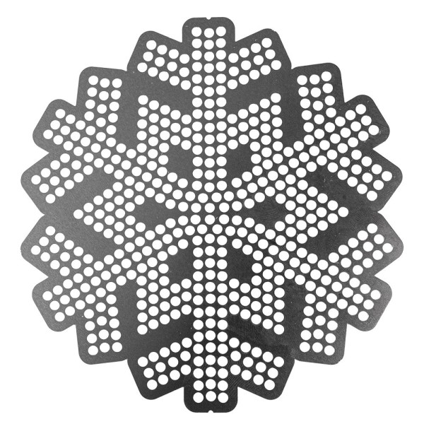 Diamond-Painting-Lineal, Eiskristall 2, Motivgröße: 12,6cm x 13cm