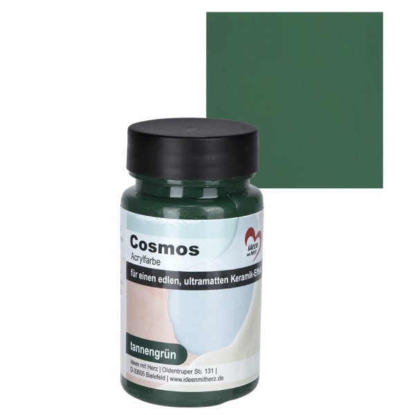 Acrylfarbe "Cosmos", tannengrün, 90ml