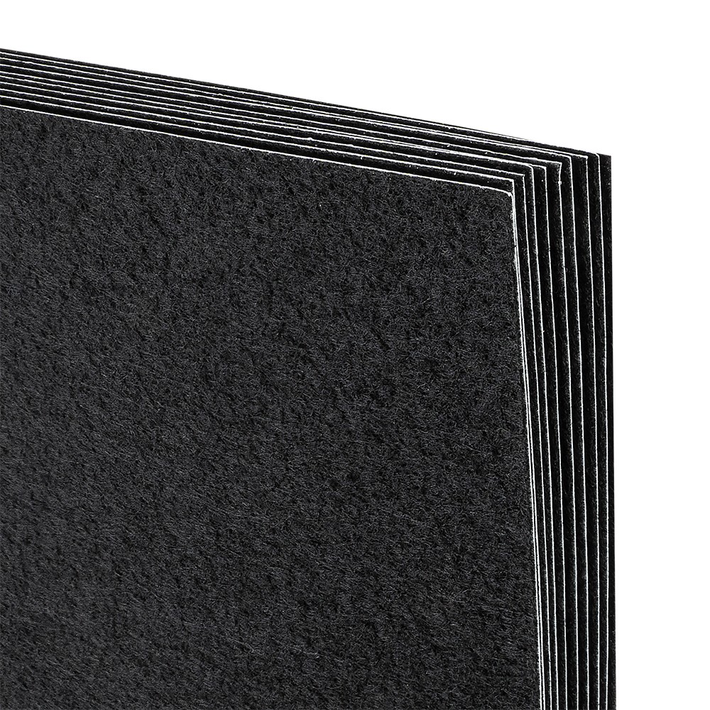 Filz, DIN A4, Stärke: 1mm, schwarz, selbstklebend, 10 Bogen, Verschiedenes, Deko-Artikel, Deko- & Geschenkartikel