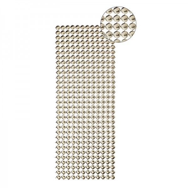 Schmuck-Netz, selbstklebend, 12 x 30 cm, gold, Design 7