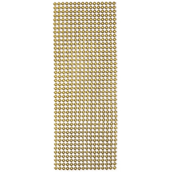 Schmuck-Netz, selbstklebend, 12 x 30 cm, antik-gold