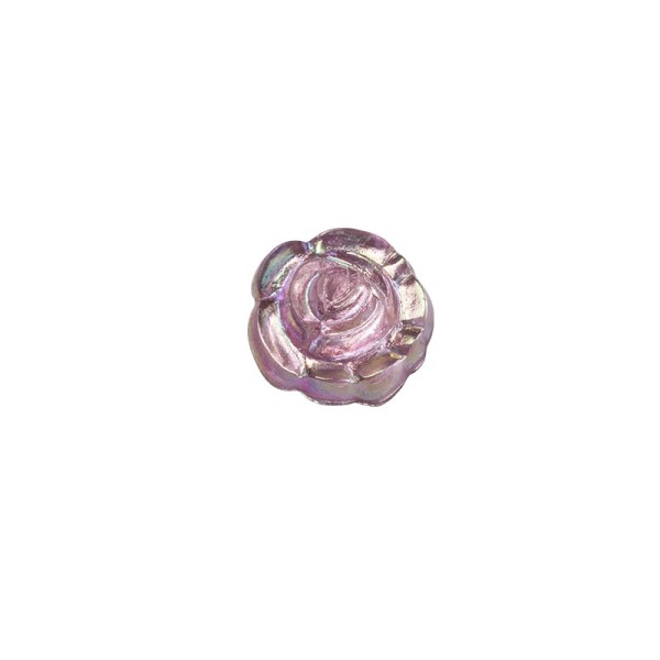Glitzersteine, Rosen, Ø0,7cm, 100 Stück, rosé