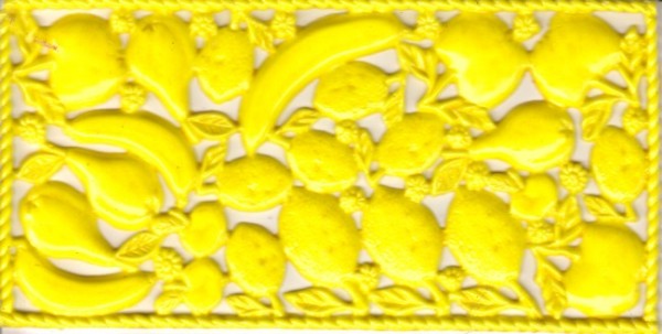 Wachsornamente-Früchte, ca. 160x80mm