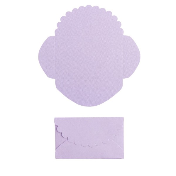 Mini-Umschläge, 4,2 x 6,6 cm, 100 Stück, flieder
