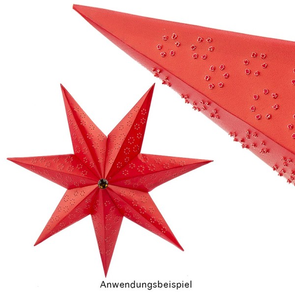  Design-Schablone Nr. 9 "Weihnachtssterne", DIN A4 