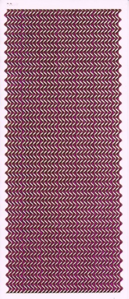 Microglitter-Sticker, Wellen-Bordüren, pink