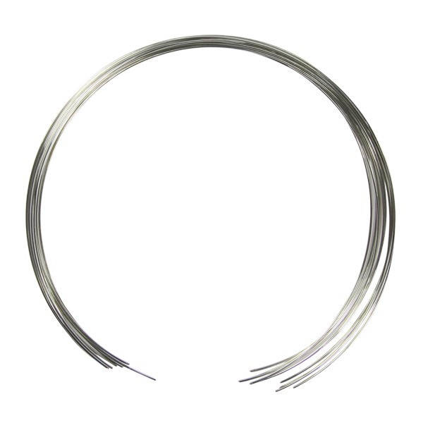 Metalldraht, gebogen, 0,8 mm x 30 cm, 10er Set