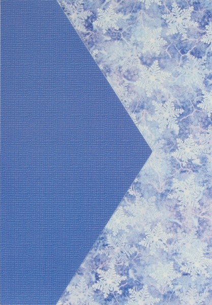 Motiv-Magnet-Karte Kuvert, B6, blau