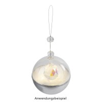 25 Durchsichtige Weihnachtskugeln Zum Selbstbefüllen - DIY Ornamente Für Baumdekoration