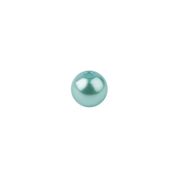 Perlmutt-Perlen, Ø 4mm, 200 Stück, türkis