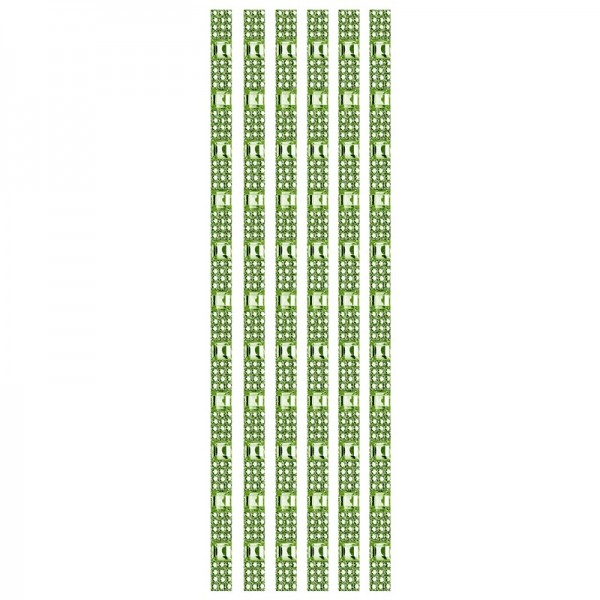 Royal-Schmuck, 6 selbstklebende Bordüren, 29 cm, grün