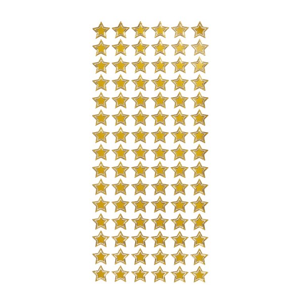 Sticker, Sterne 1, gold