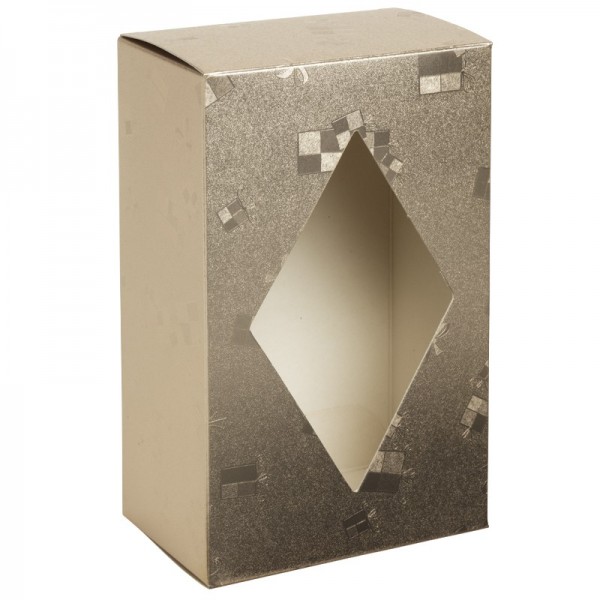 Folienkaschierte Kaffee-Faltbox, gold