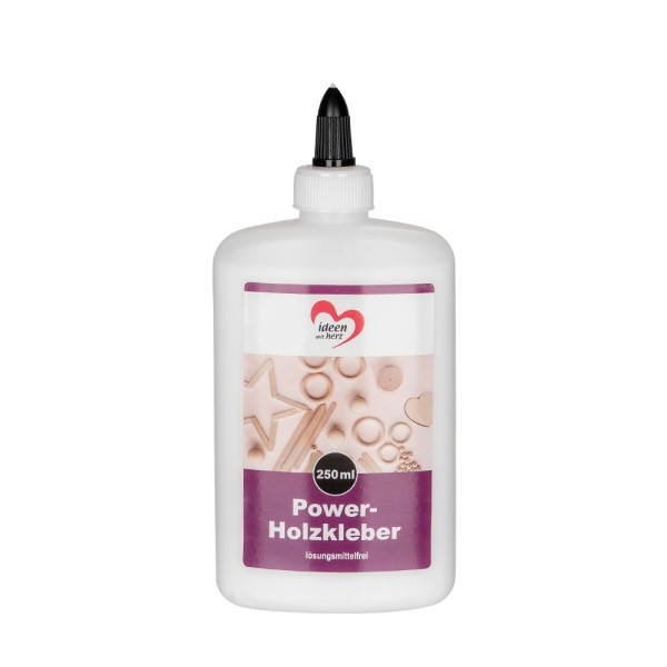 Power-Holzkleber für alle Holzarten und Karton, 250 ml