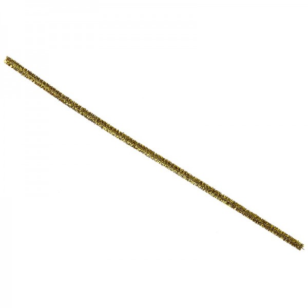Pfeifenreiniger Metallic, 30cm lang, gold, 10 Stück