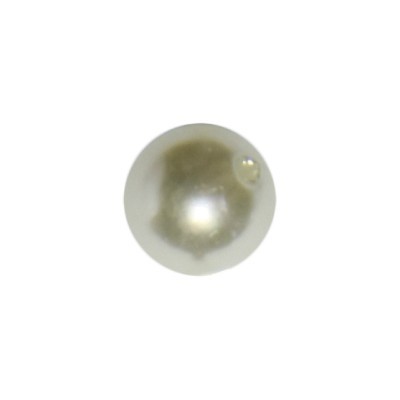 Perle, Ø 1cm, 50 Stück, perlmutt