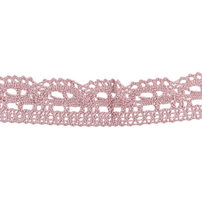 Häkelspitze Design 3, 2,4cm breit, 2m lang, altrosa | Bordüren | Deko ...