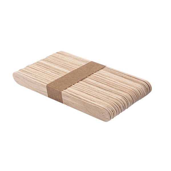 Holzstäbchen, extrabreit, 15cm lang, 1,7cm breit, 50 Stück