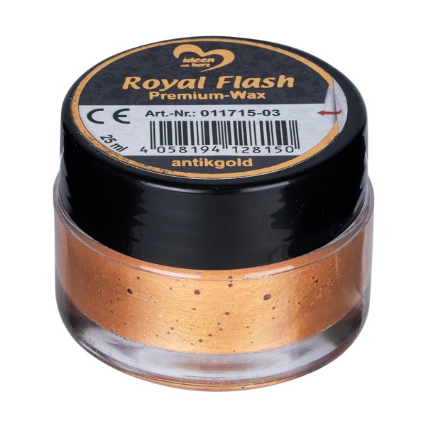 Royal-Flash Premium-Wax, antikgold, 25ml