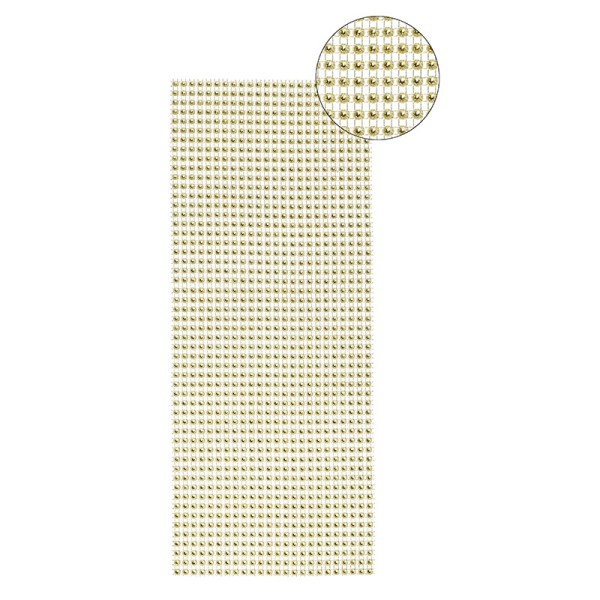 Schmuck-Netz, selbstklebend, 12 x 30 cm, gold, Design 9
