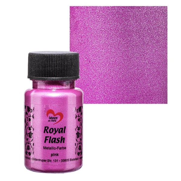 Metallic-Farbe "Royal Flash", pink, 50ml