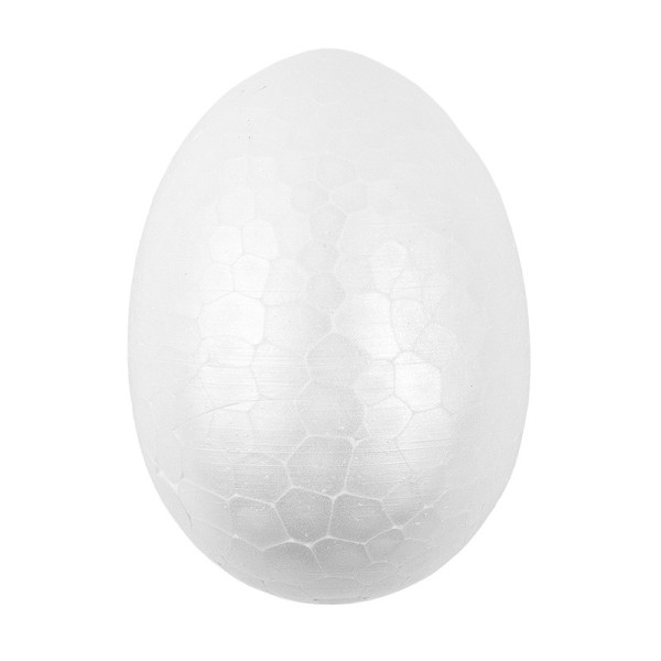 Styropor-Eier, 6cm hoch, Ø 4cm, 50 Stück