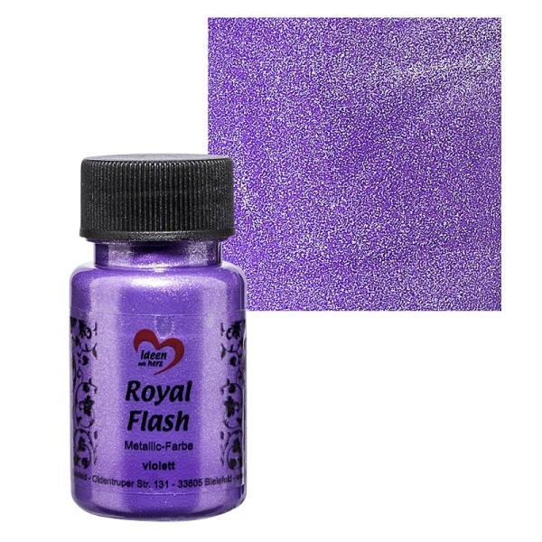 Metallic-Farbe "Royal Flash", violett, 50ml