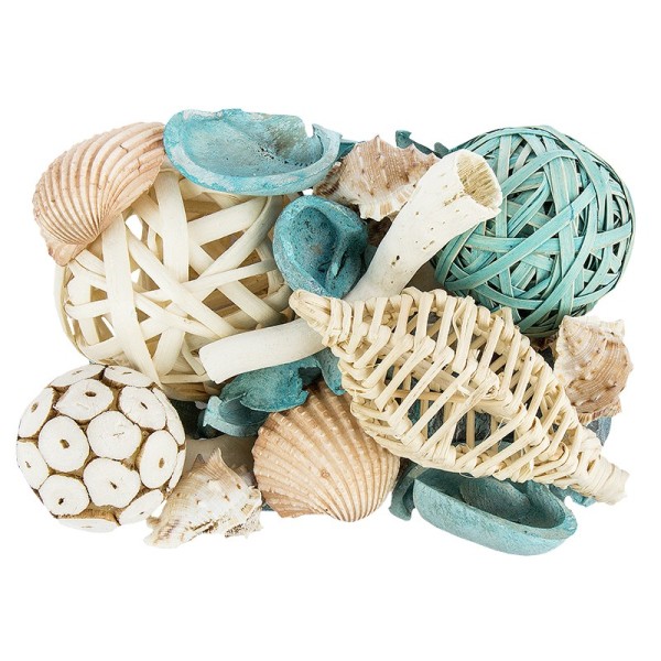 Potpourri, Maritim, 500g, natur, türkis