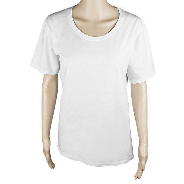 Damen T-Shirt, weiß, Größe XXL